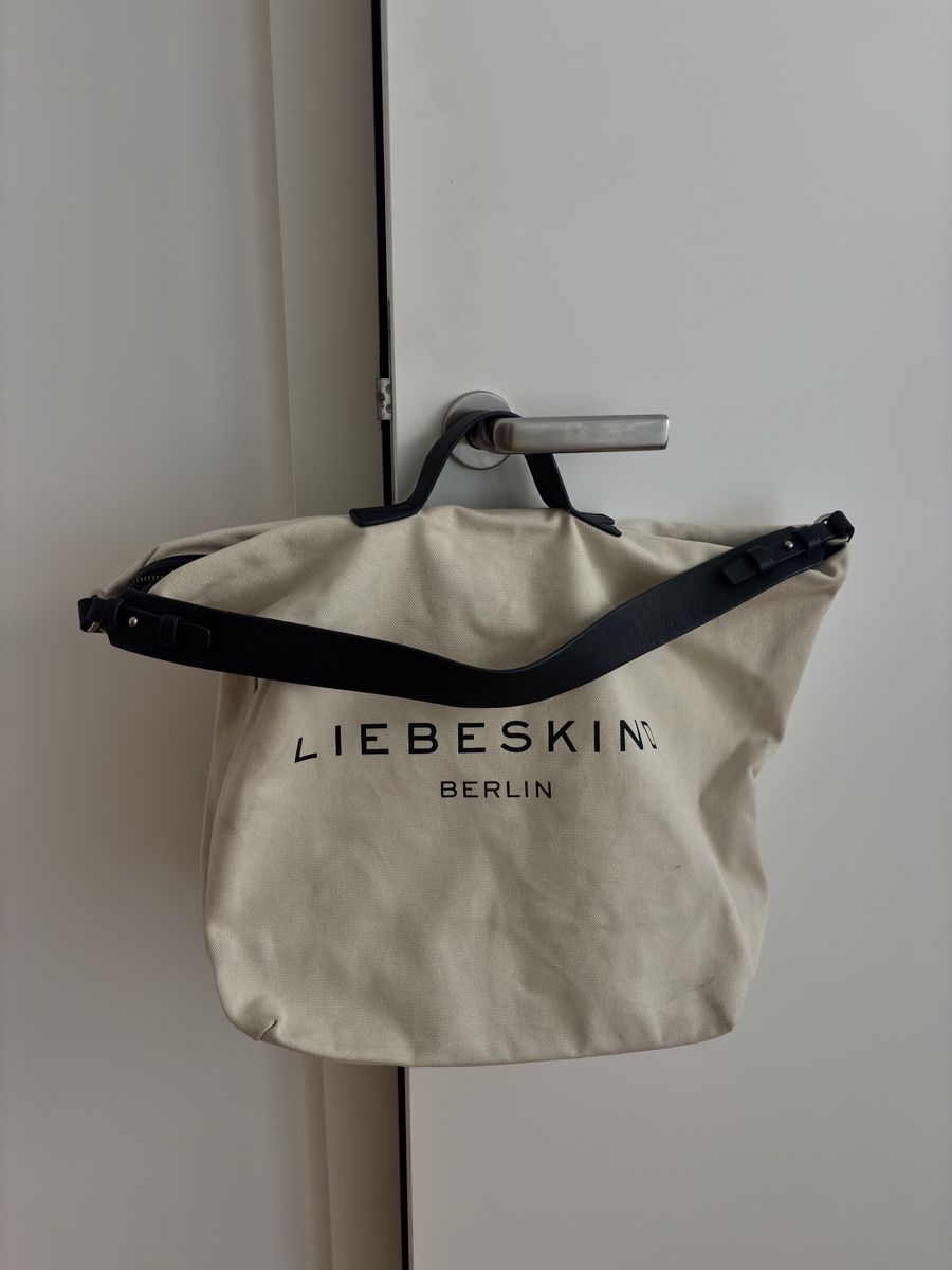 Liebeskind Borse da donna: Liebeskind Canvas Shopper beige – Usato da Luzern venduto da isabelverkauftsachen