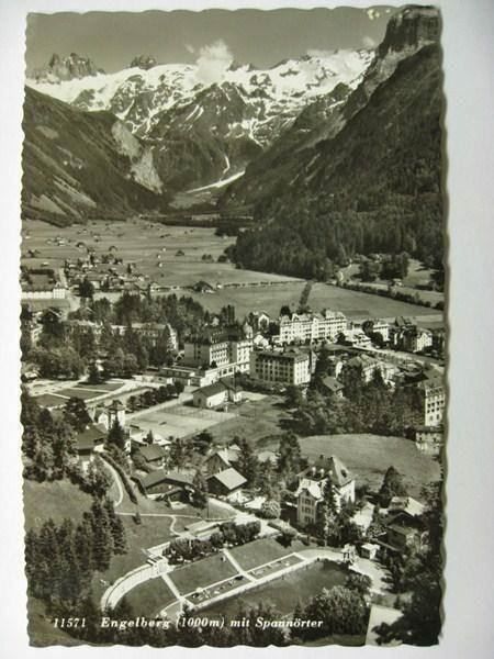 Cartoline postali: AK  Engelberg mit Spannörter – Usato da Gundetswil venduto da Egro01
