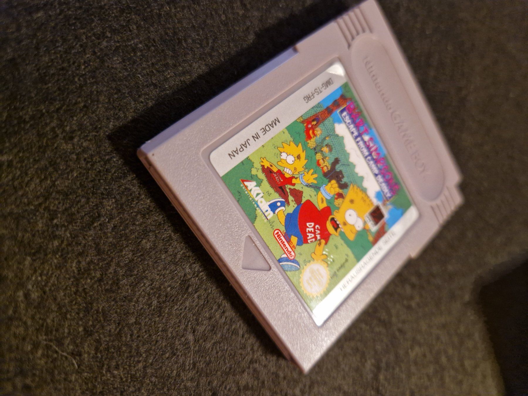 Nintendo Spiele: Game Boy Spiel Bart Simpsons Escape from Camp Deadly – Gebraucht aus Horw von mas_7sh8 2