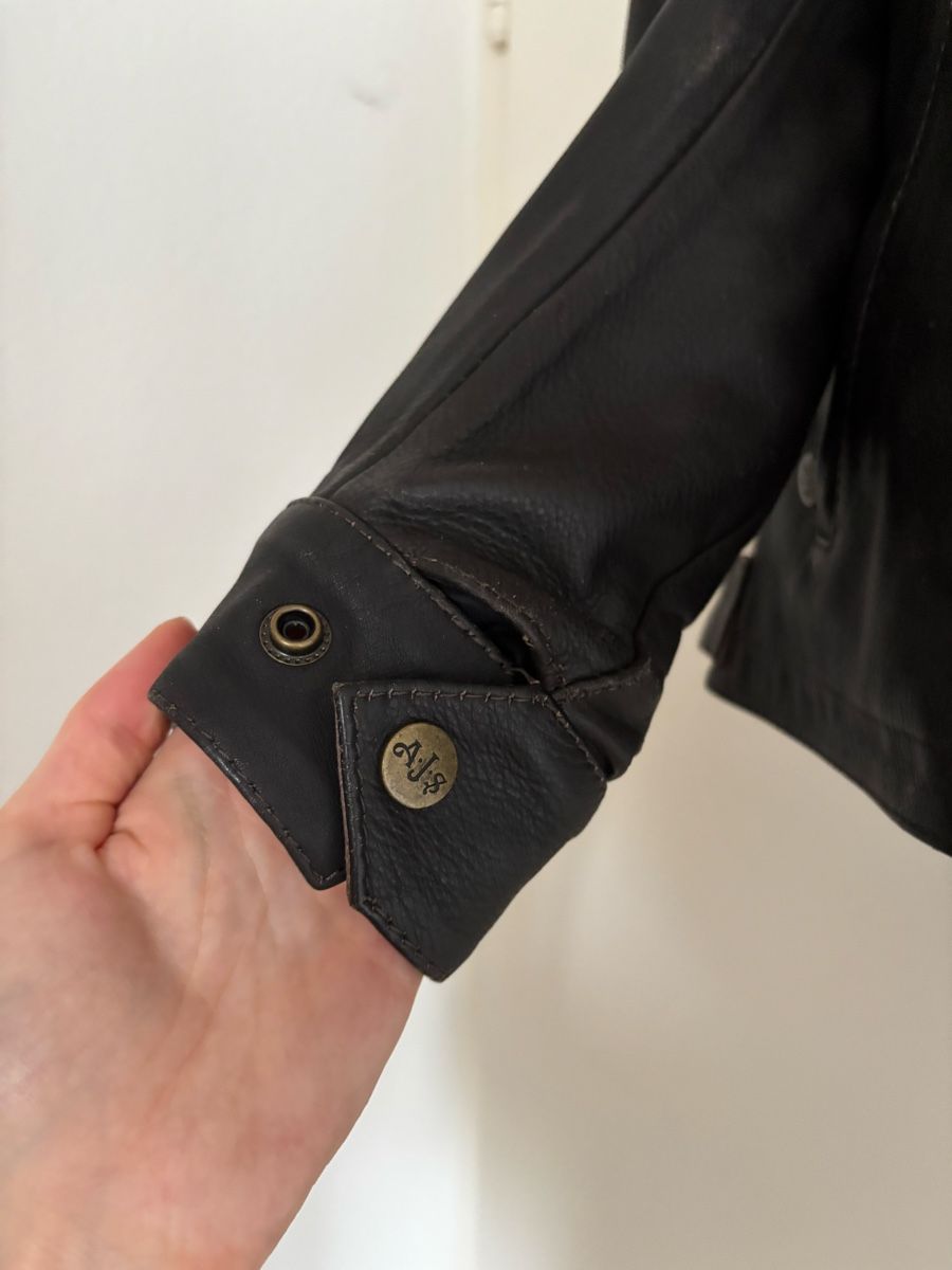 Giacche: Proof AJS Motorcycle Leather Jacket Brown Size 36/S – Usato da Wallisellen venduto da eli_v7dn 8