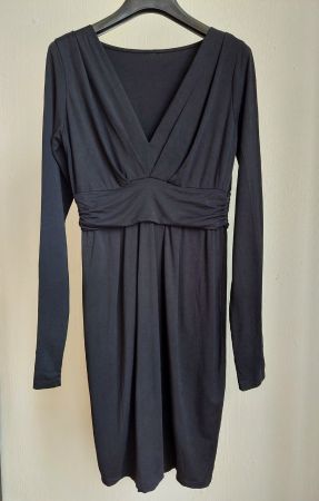 Elegantes, schwarzes Kleid, Gr. S, Benetton