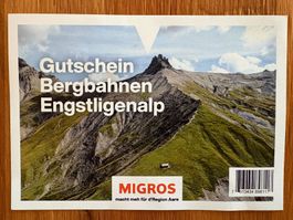 Gutschein Engstligenalp, Luftseilbahn/Plättli/Wein f. 2 Pers