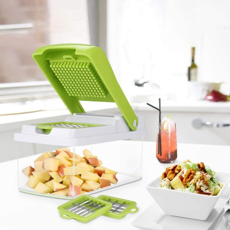 Eierschneider Edelstahl - 8-fach Schneidetechnik Für Eier, Obst & Gemüse