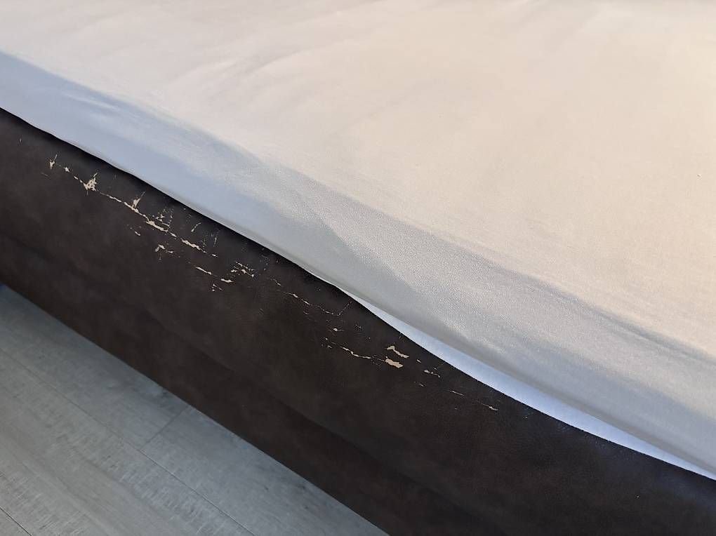Letti: Boxspringbett mit neuem Topper – Usato da Hägglingen venduto da nig_f6pw 4