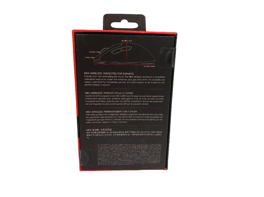 Maus: CHERRY xtrfy M64 Mouse (Wireless; Black) – Gebraucht aus Hünenberg von Restwert_Zug 1
