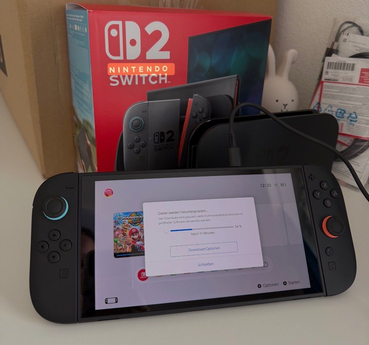 Nintendo Konsolen: Nintendo Switch 2 Konsole gebraucht mit Originalverpackung – Gebraucht aus Kaltbrunn von glo_vzf2 1