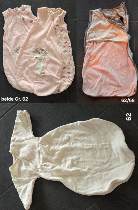 Sacchi a pelo: 3 Stk Baby Schlafsack, Grösse 62 – Usato da Nürensdorf venduto da nm_schoeni28