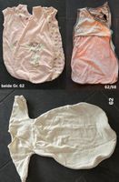 3 Stk Baby Schlafsack, Grösse 62