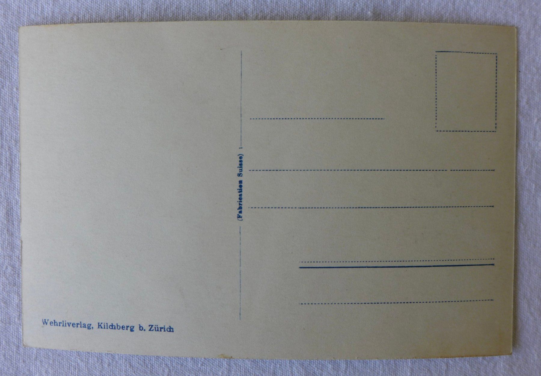Cartoline postali: AK ZÜRICH, Bahnhofquartier – Usato da Wallisellen venduto da aloa09 1