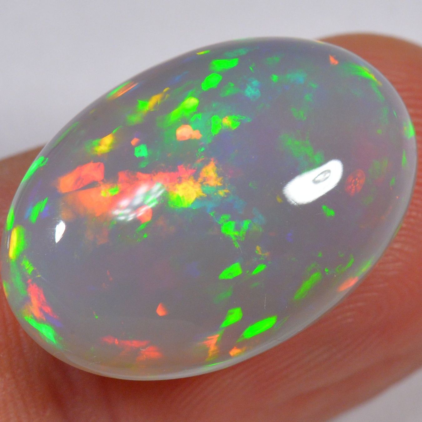 Edelsteine: 11.5 Karat - Ovaler Äthiopischer Welo Opal – Neu (gemäss Beschreibung) aus Rüti ZH von DeinOpal 1
