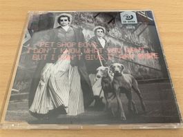 Pet Shop Boys – I Don't Know What You Want But I - Single CD