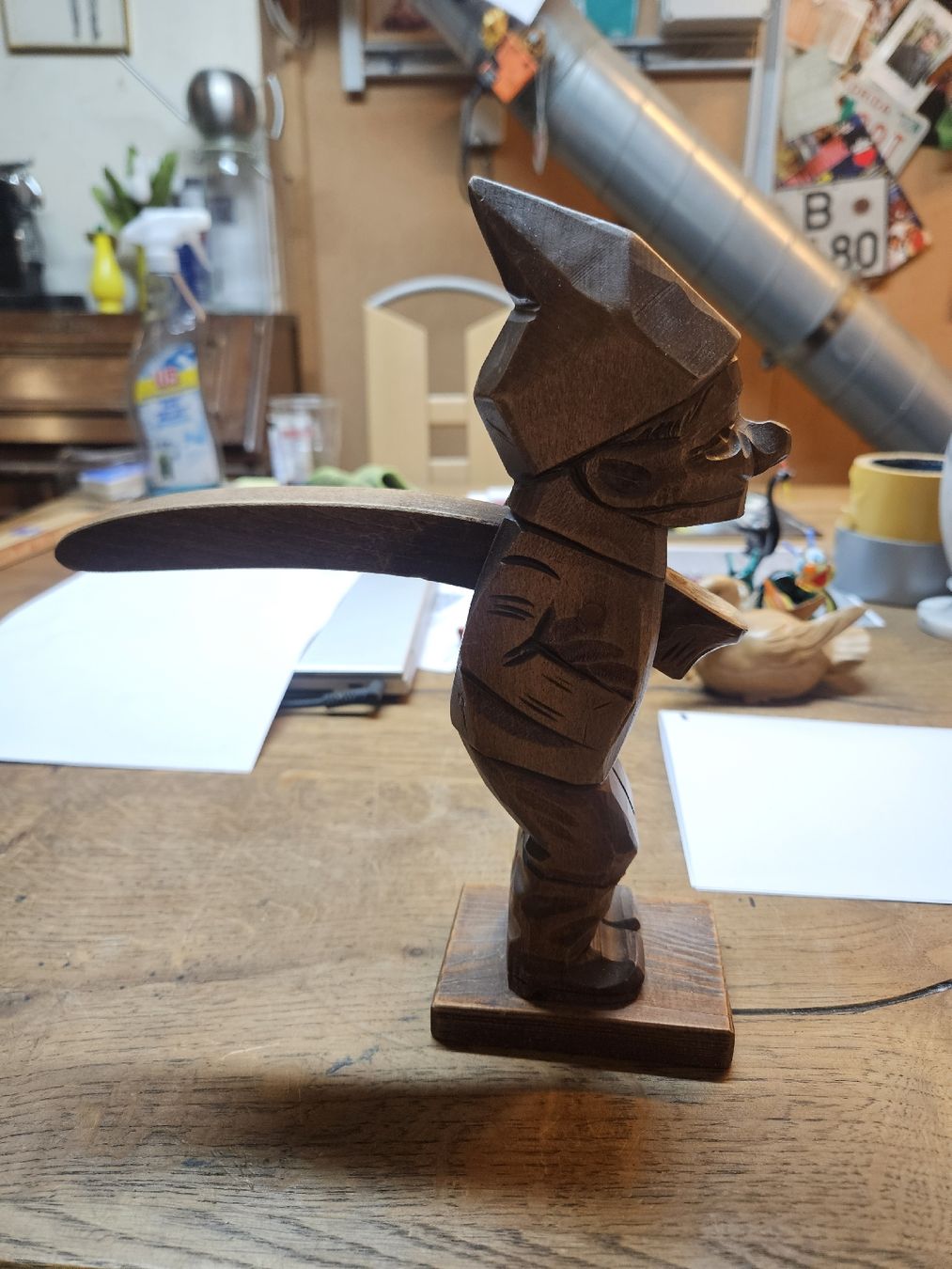 Statuette: Holzmann Nussknacker Handarbeit (H1) – Usato da Rorschach venduto da TimelessTrading 1