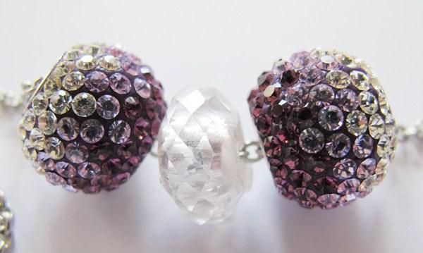 Swarovski Catenine: Big Swarovski Perle mit Chromstahlkette – Nuovo (secondo la descrizione) da Schwanden GL venduto da UHRKNALL 1