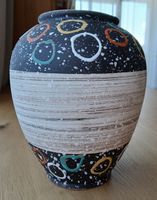 Fat Lava Vase Keramik Bunt Retro Dekorative Mitte, selten