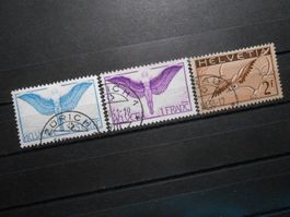 CH Z 10z/12z/13z  Flugpost  1933  CHF38