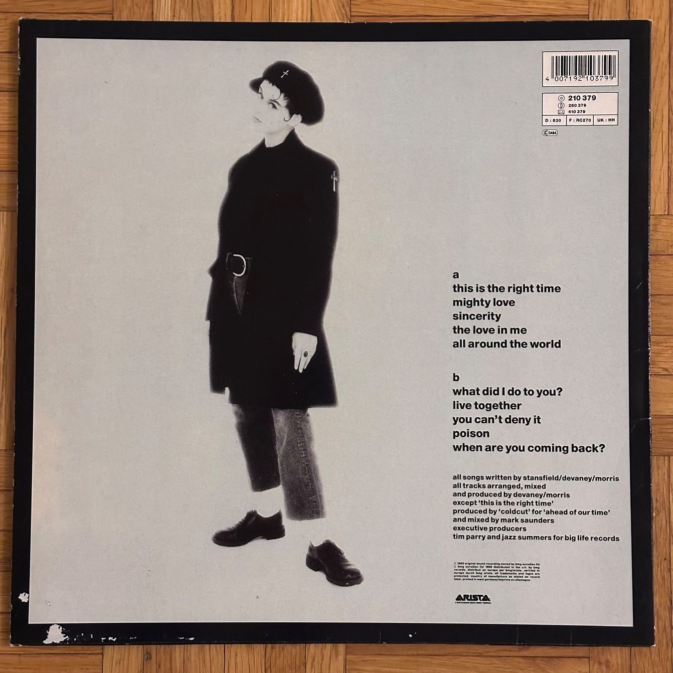 Dischi in vinile: LP - Lisa Stansfield – Affection – Usato da Breganzona venduto da Onairda75 1