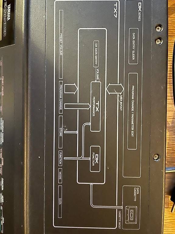 Yamaha Strumenti musicali: Yamaha TX7 FM Synthesizer - rare – Usato da Zürich venduto da LeoGd 2