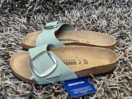 Birkenstock, Madrid Big Buckle, Gr. 39, Leder, NEU