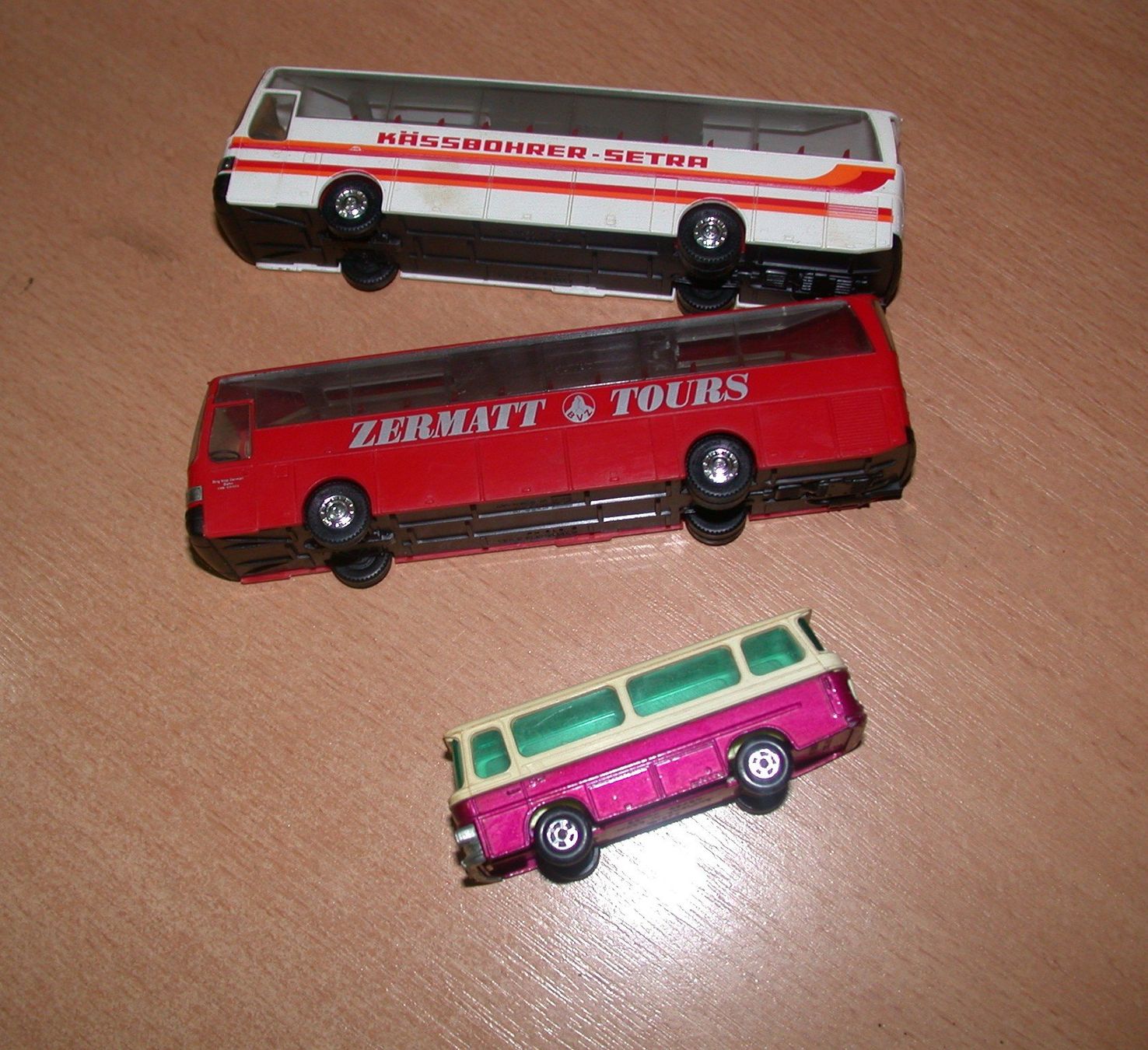 Setra Modellini d'auto: Setra Omnibusse 1:87 - 7 Stück – Usato da Lengnau AG venduto da imf_s96l 1