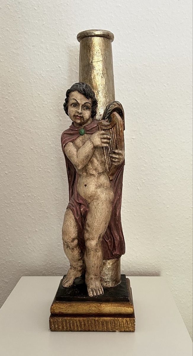 Skulpturen & Statuen: Statue ancienne en bois – Gebraucht aus Genève von Mar7319