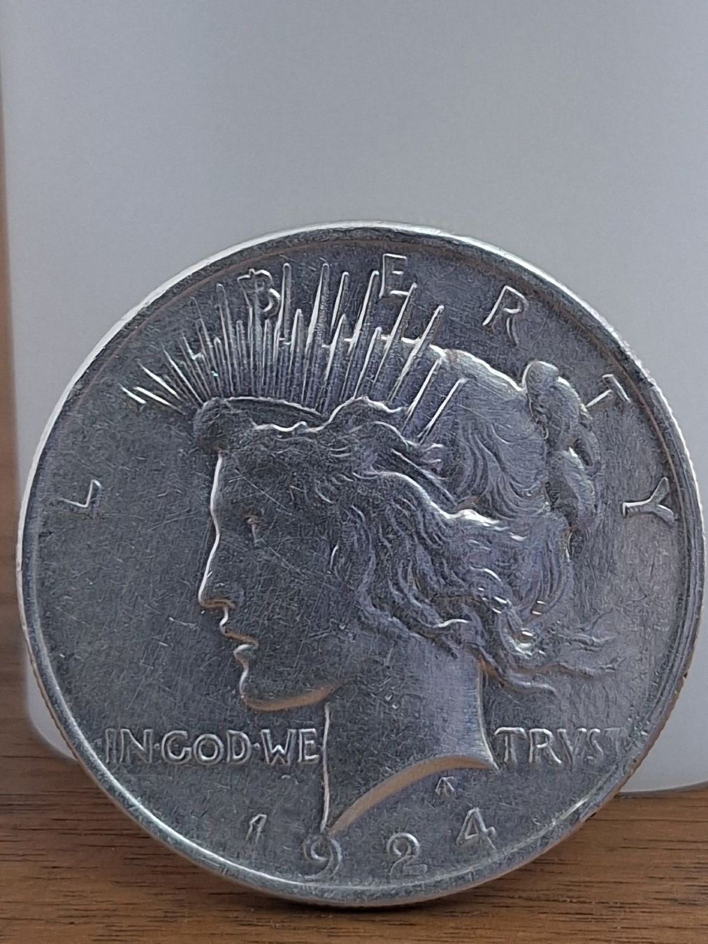 Tutti le monete: USA 1924 Peace Silver Dollar – Usato da Menziken venduto da unosilber