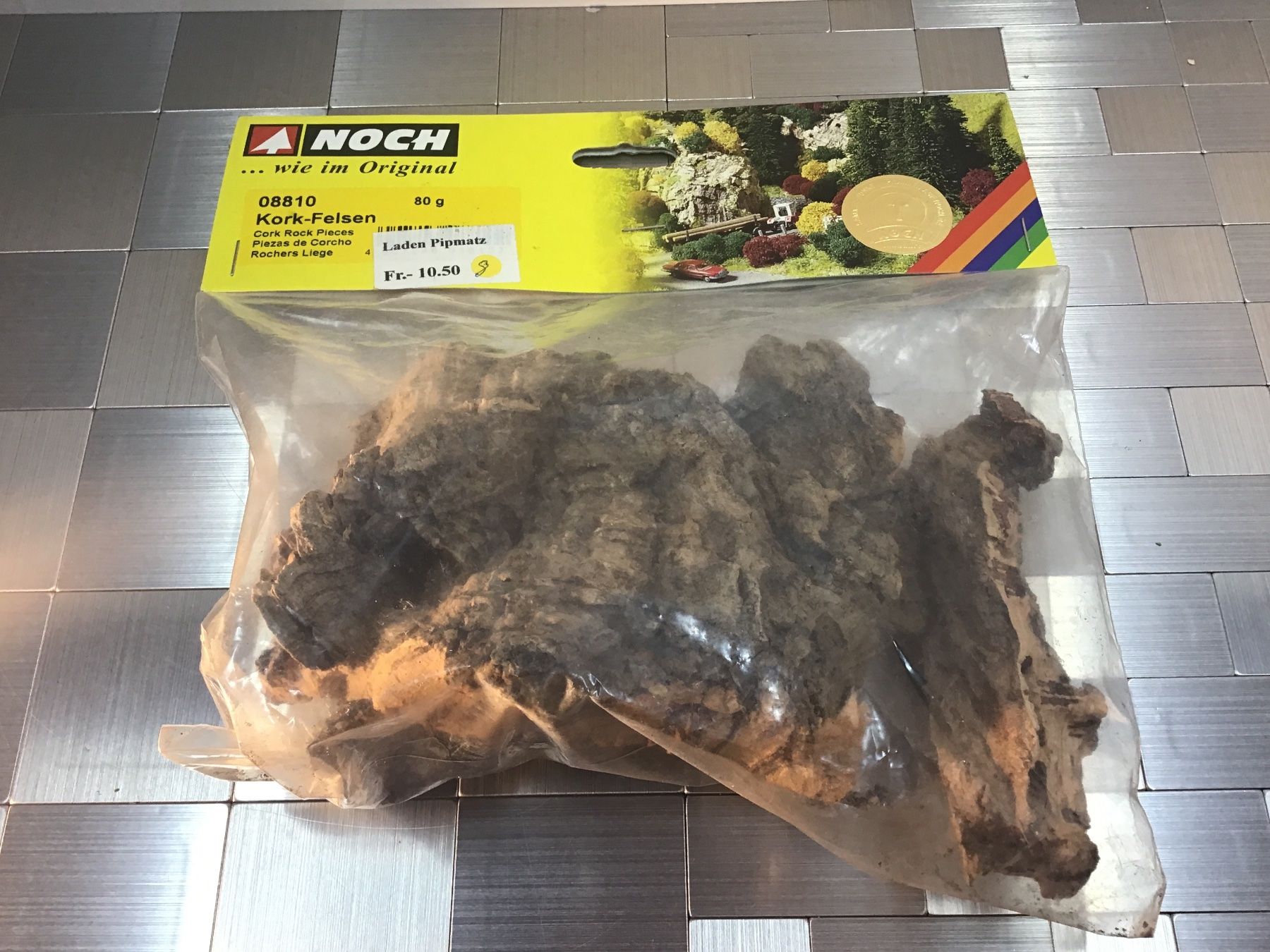 Noch Modelleisenbahnen: KORK -FELSEN 08810 – Neu und originalverpackt aus Männedorf von Spezial-Modelle