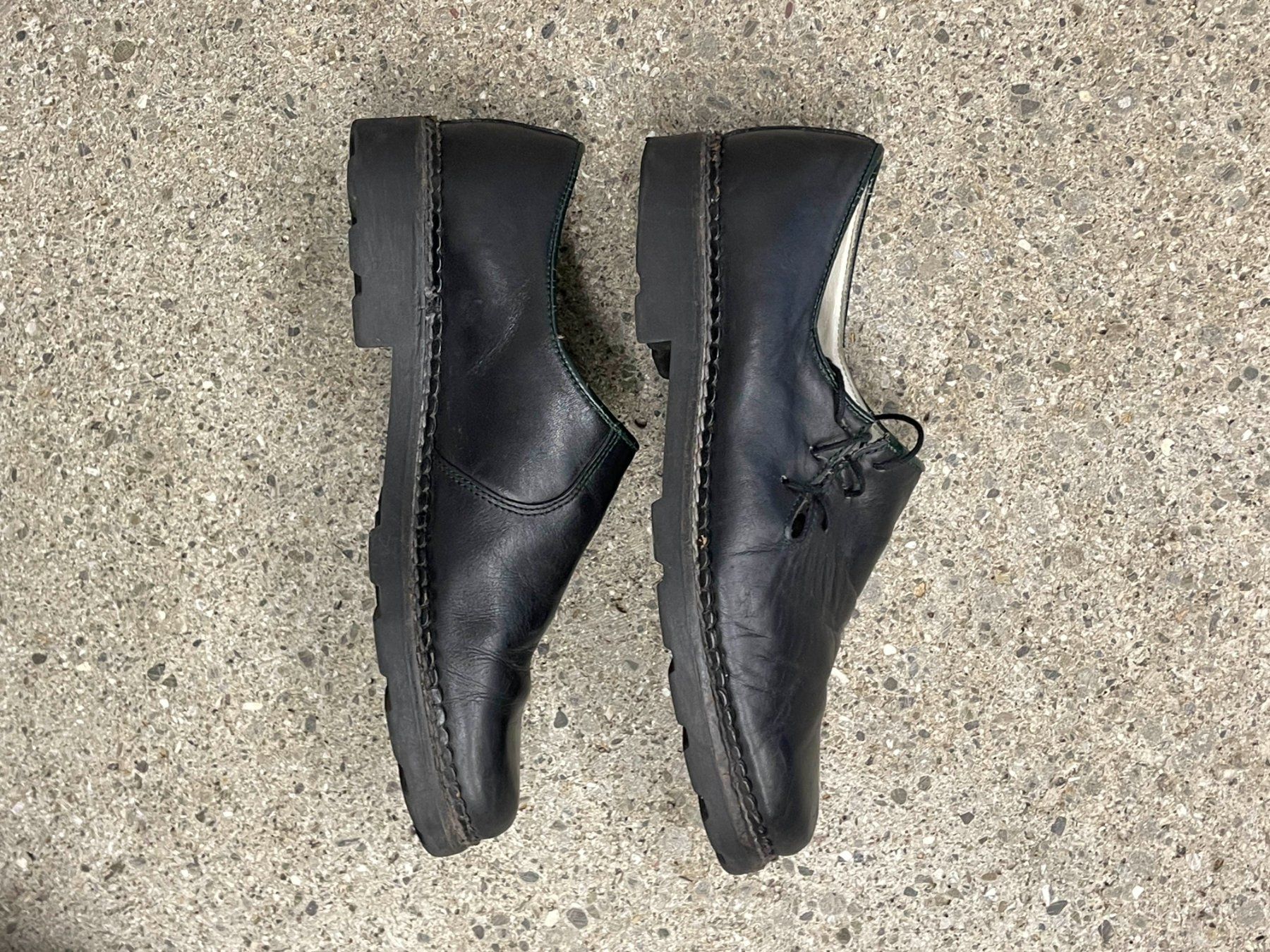 Scarpe da uomo: Vintage Leather Shoes, 42 – Usato da Zürich venduto da drooppee 3