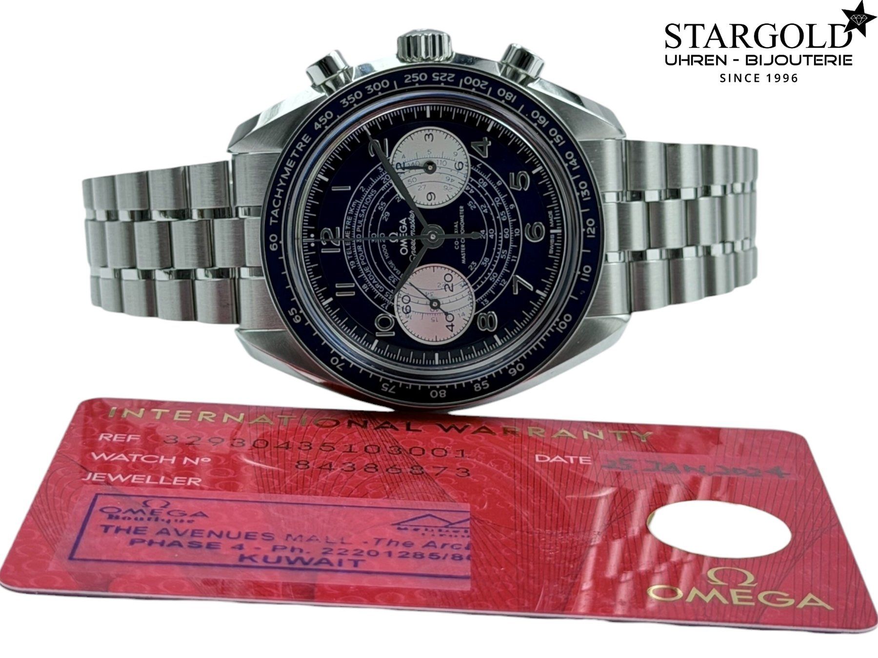 Omega Orologi: Omega Speedmaster Chronoscope - 329.30.43.51.03.001 – Usato da Zürich venduto da Stargold-Uhren 8