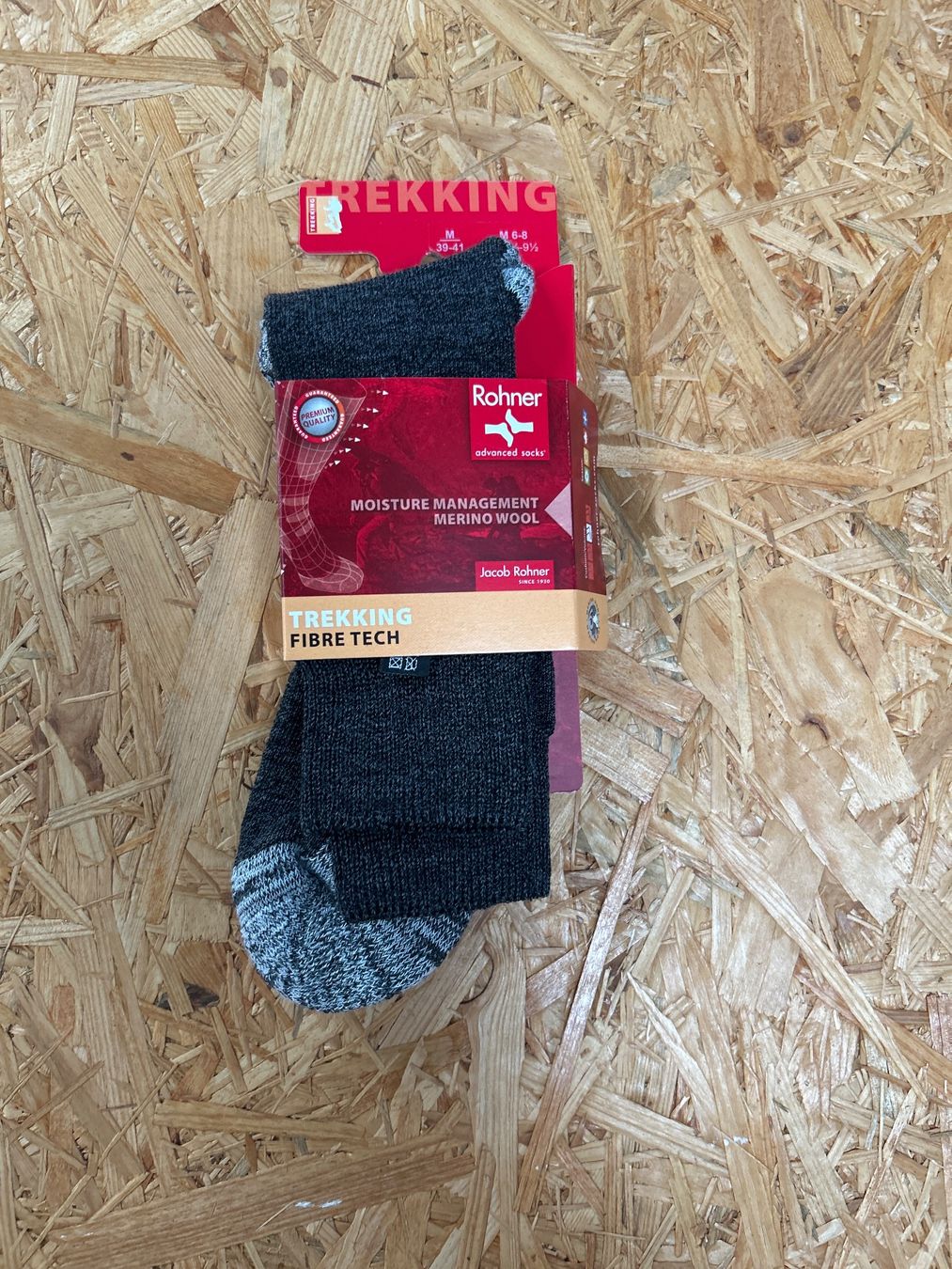 Rohner Calze: Rohner Trekkingsocken Merinowolle Gr. 39-41 – Nuovo e nell'imballaggio originale da Koppigen venduto da Bracher_Mail-House