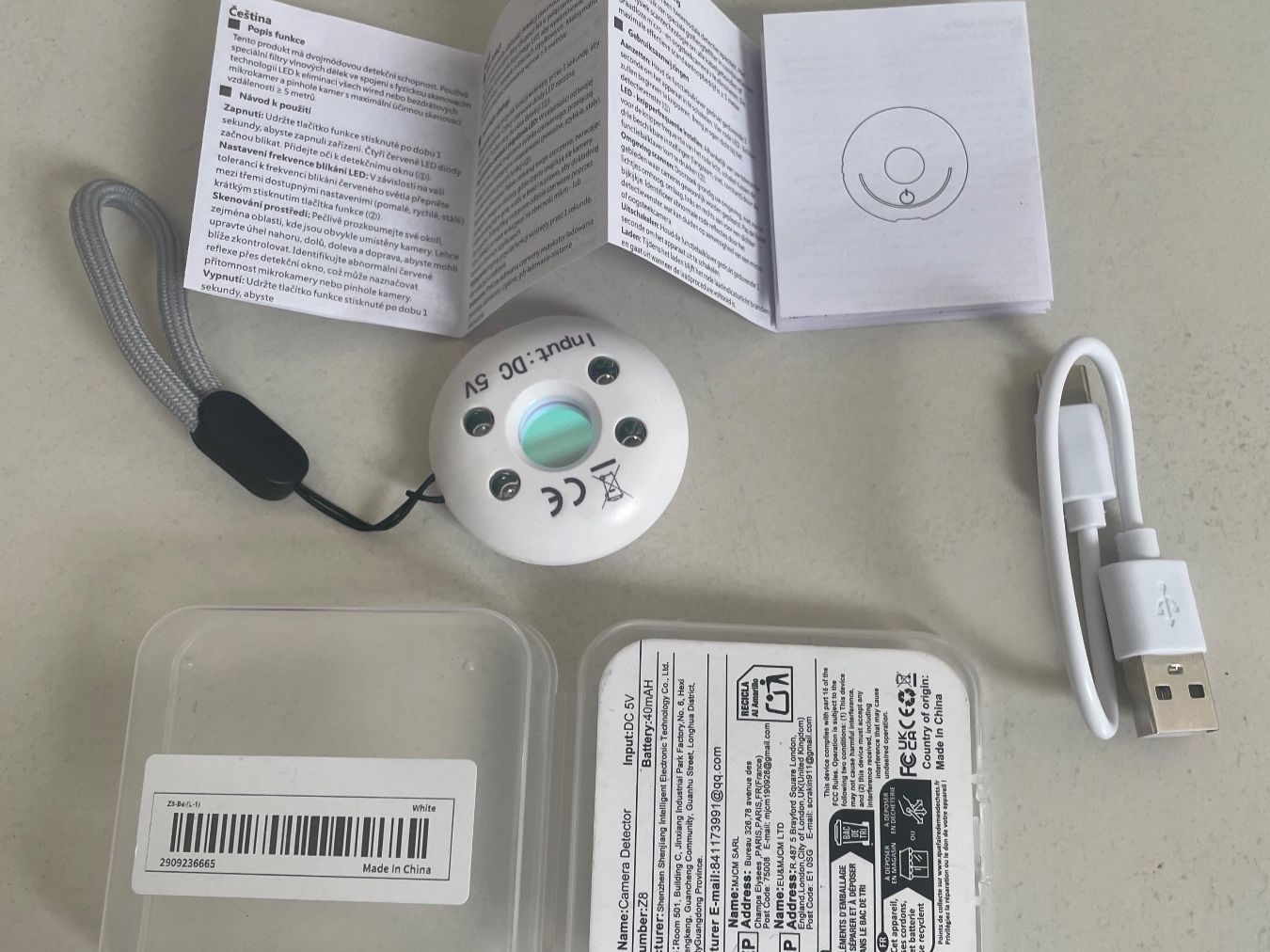 Videocamere: camera Detector - Anti Spy – Usato da Minusio venduto da Pink222