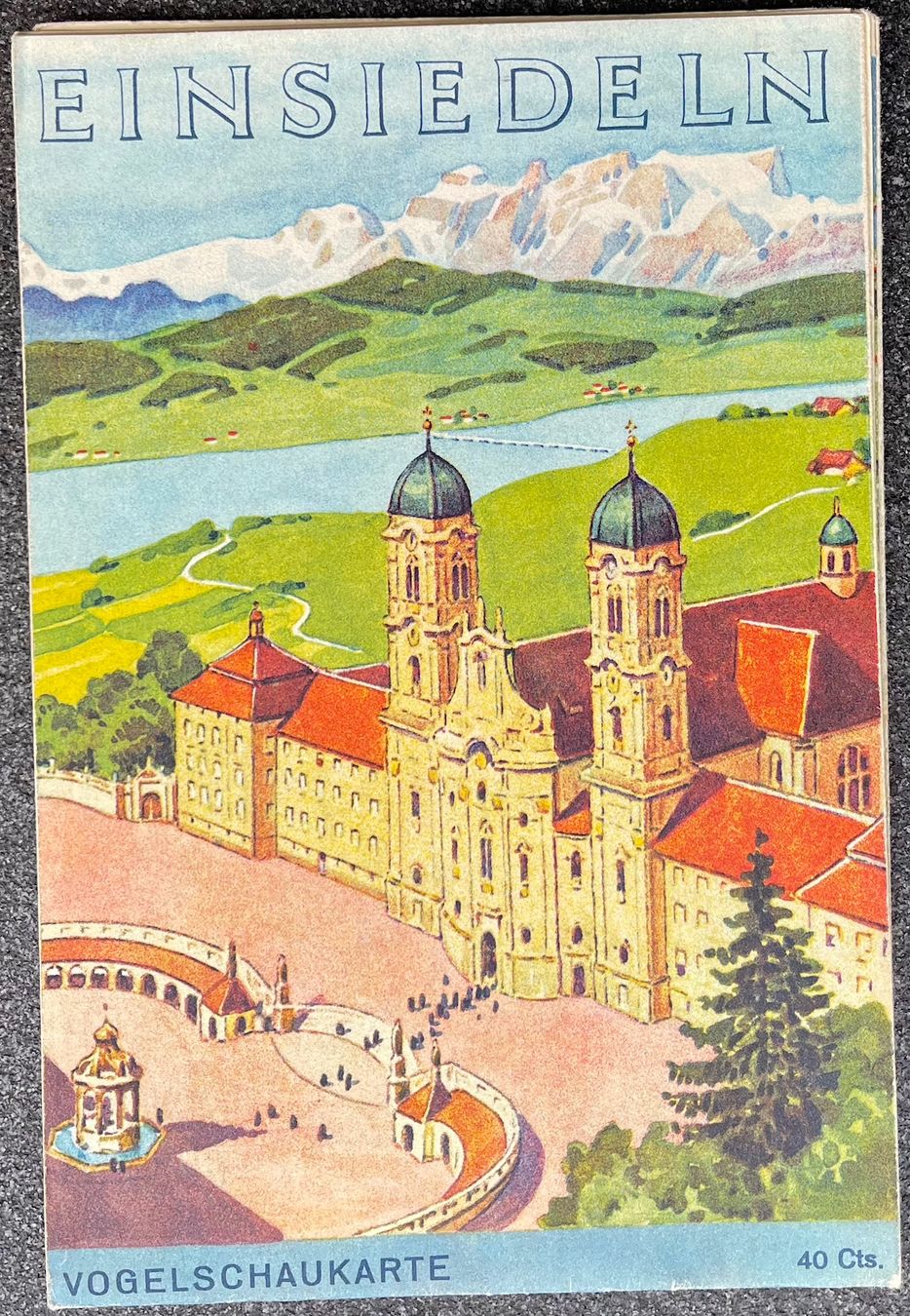 Cartine & Atlanti: Vogelschaukarte Einsiedeln – Usato da Burgdorf venduto da Bsb7