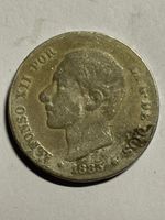 (53) 2 Pesetas 1883 - Alfonso XII