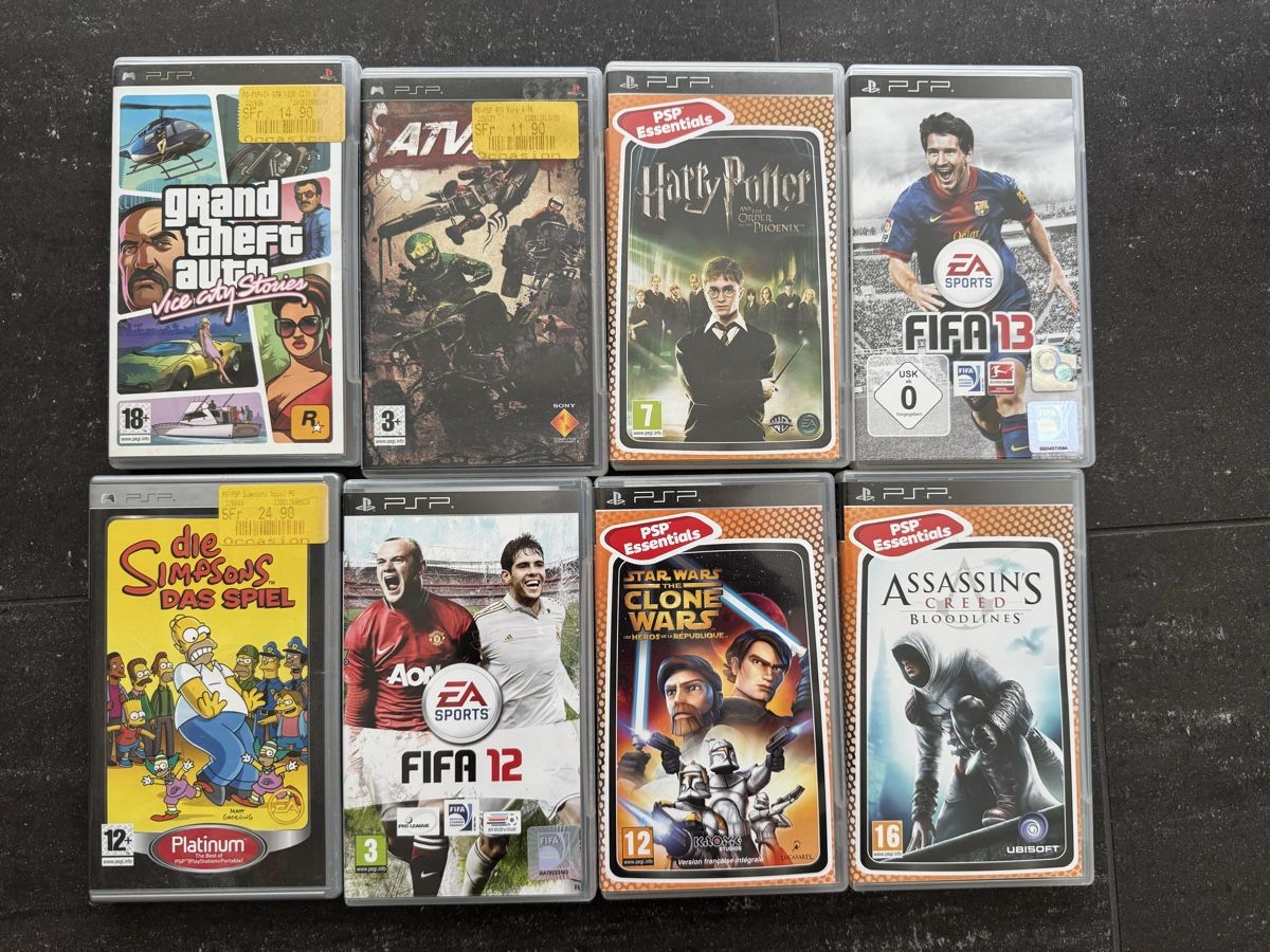 Sony Spiele: Verschiedene PSP Games – Gebraucht aus Hünenberg See von DamDam10