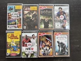 Verschiedene PSP Games