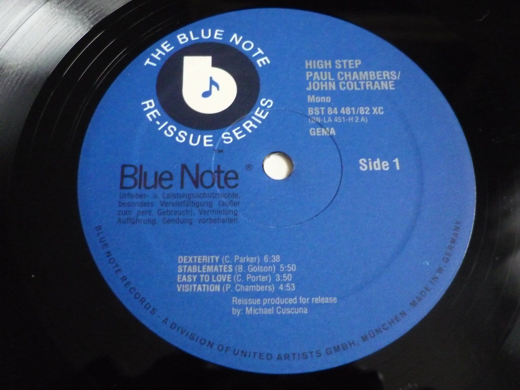 Dischi in vinile: (S) Paul Chambers - high step - blue note  - TOP Rar Vinyl – Usato da Beringen venduto da Flatretriever 4