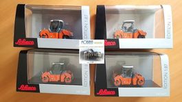 Schuco Die Cast - 4 HAMM Walzen - 1:87 (HO)