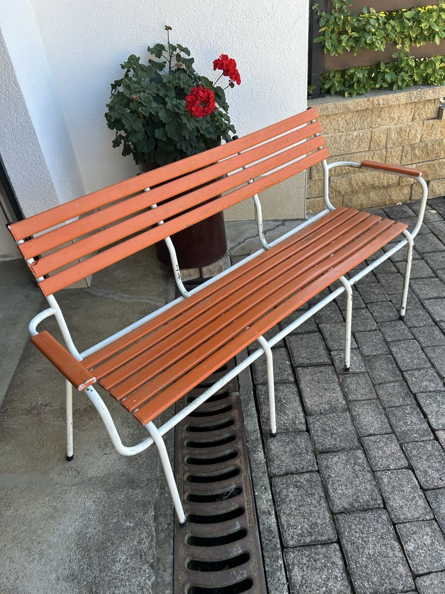 Bänke: Banc de jardin vintage Schaffner    – Gebraucht aus Thierrens von Bigla 1