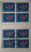 1958 Geschenkheft, Gedenkmarken ET 4-Block Kt. 17.-