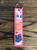 Sailor Moon Luna Katze Schlüsselanhänger rosa