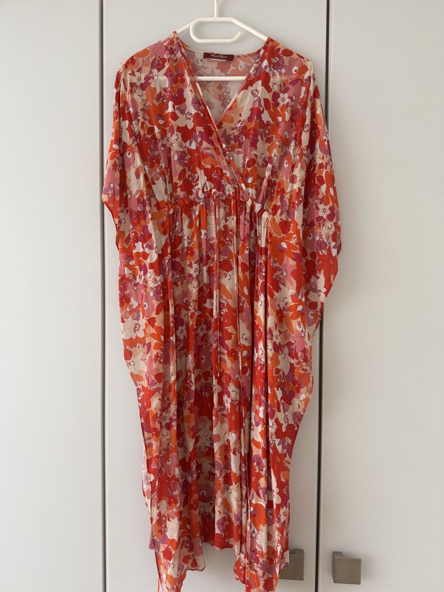 Max Mara Vestiti: Sommerliches Maxikleid  mit Blumenmuster von Max Mara – Usato da Herrliberg venduto da joe_9hly