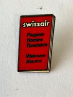 1 Pin Swissair Flugplan