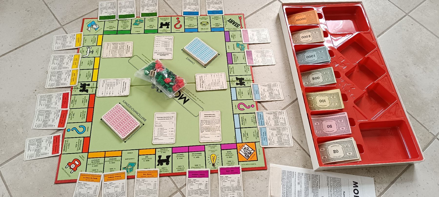 Parker Spiele: Monopoly Parker 1992 Brettspiel Schweizer Version gebraucht – Gebraucht aus Arbon von Gatto81 2
