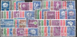 Genfer Aemter Sammlung ab 1955 o BIT/BIE/ONU usw. top ab 1.-