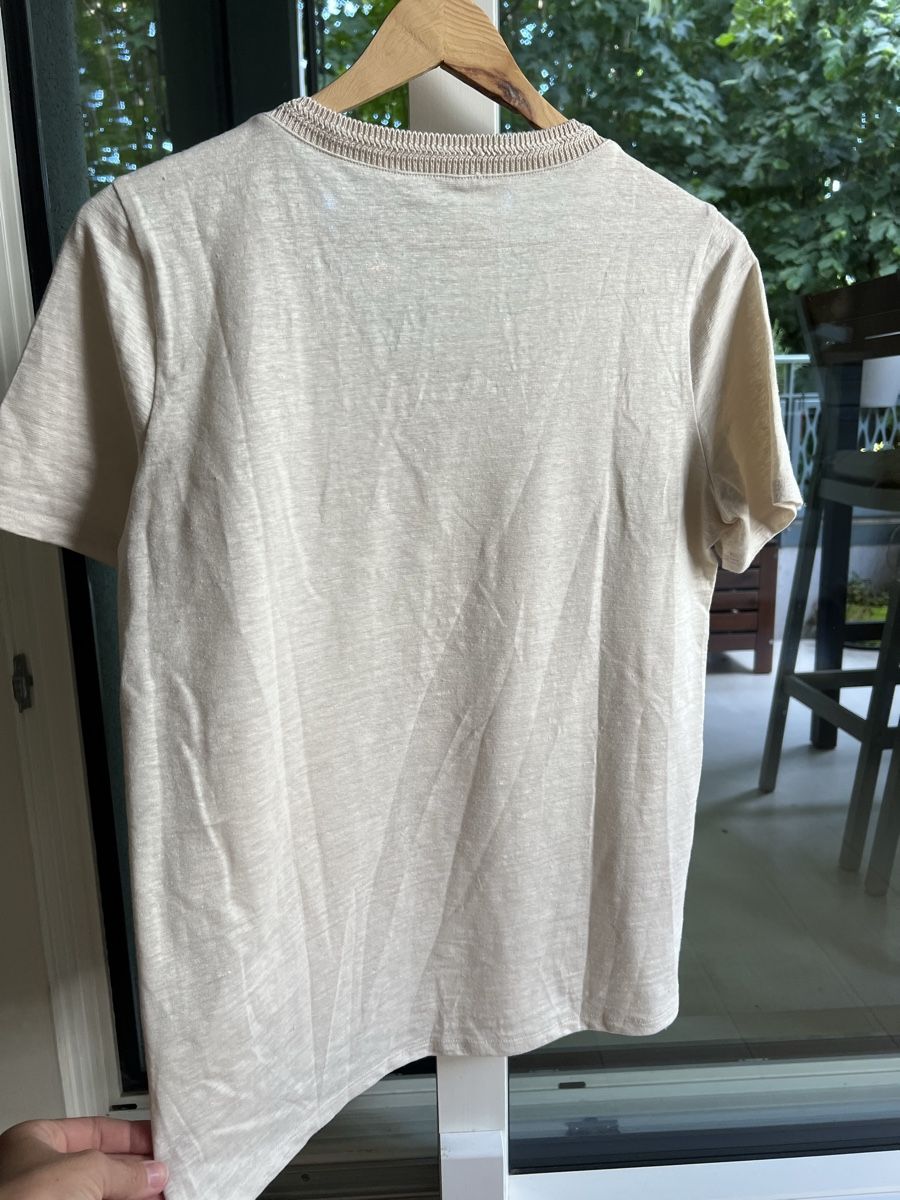 Falconeri T-shirt: Falconeri linen t-shirt- embroidered – Nuovo e nell'imballaggio originale da Corsier GE venduto da Karol_save_planet 4