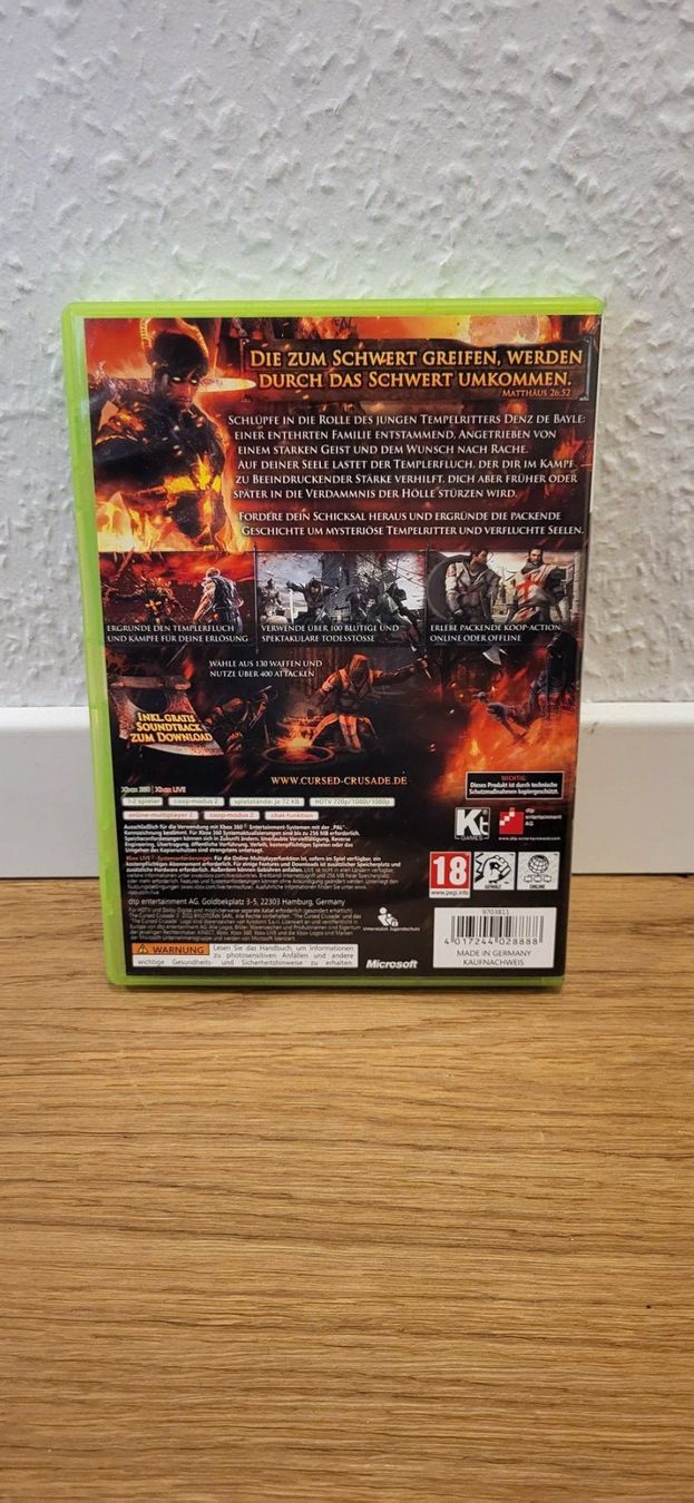 Microsoft Giochi: Xbox 360 - The Cursed Crusade – Usato da Münsingen venduto da Heroism2010 1
