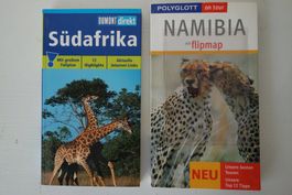 Reiseführer Südafrika (Dumont)  und Namibia (Polyglott)