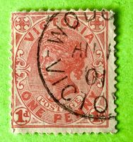 Briefmarken aus Australien Königin Victoria  gestempelt  