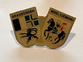 1 Pin Graubünden Medel Lucmagn