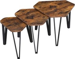 Couchtisch, Beistelltisch, 3er Set
