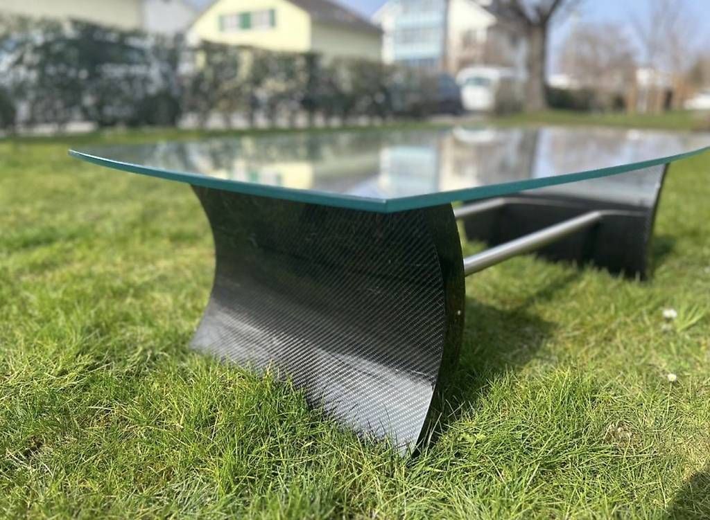 Tavoli: Carbon Wohnzimmer Tisch – Usato da Fislisbach venduto da dreams02